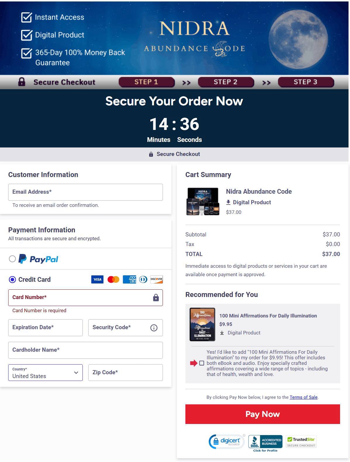 Nidra Abundance Code Buy